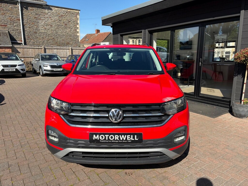 Volkswagen T-Cross 1.0 Tsi Se Euro 6 Ss SL69YAO Red #2