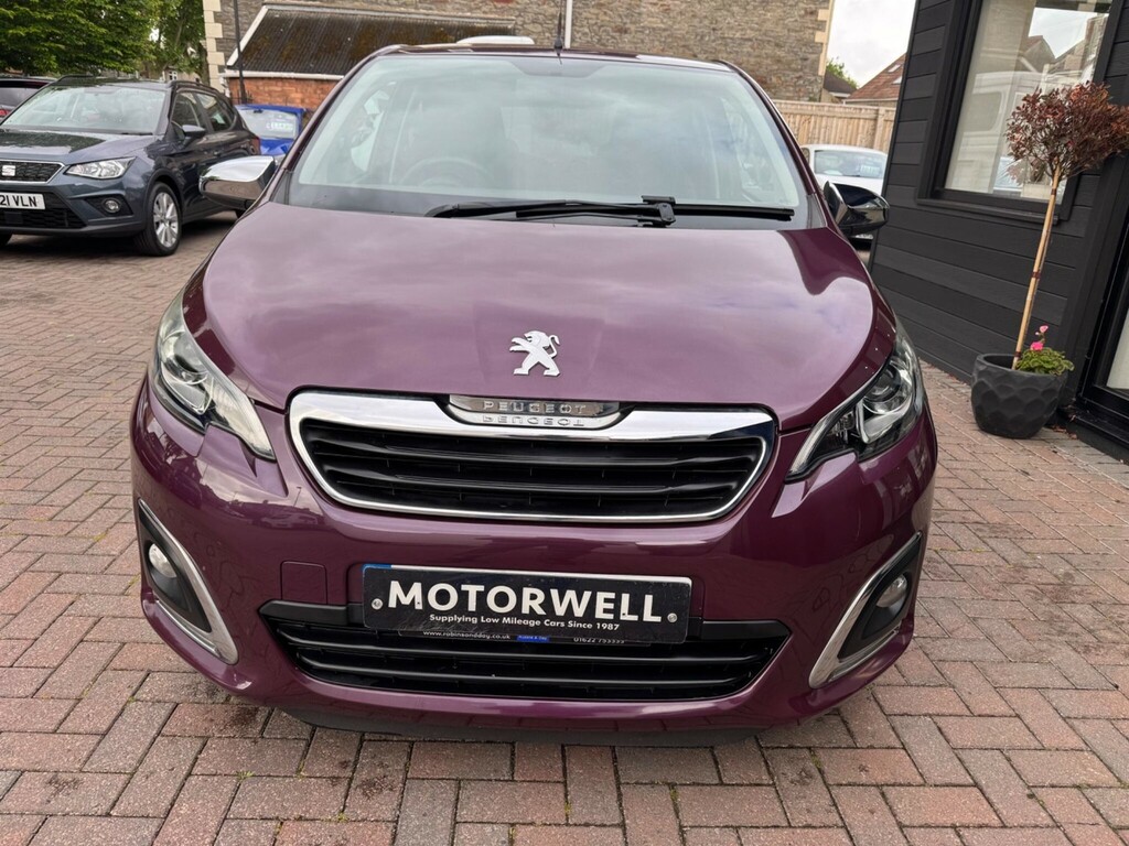 Peugeot 108 1.2 Vti Puretech Feline Euro 5 Purple #6