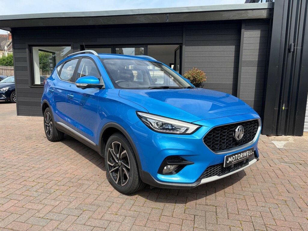 MG ZS 1.5 Vti-tech Exclusive Euro 6 Ss DV22OKL Blue #3