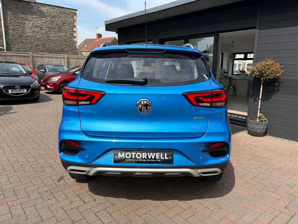 MG ZS 1.5 Vti-tech Exclusive Euro 6 Ss DV22OKL Blue #6