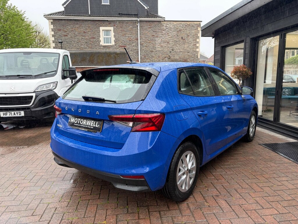 Skoda Fabia 1.0 Mpi Se Comfort Euro 6 Ss FL72VUC Blue #5