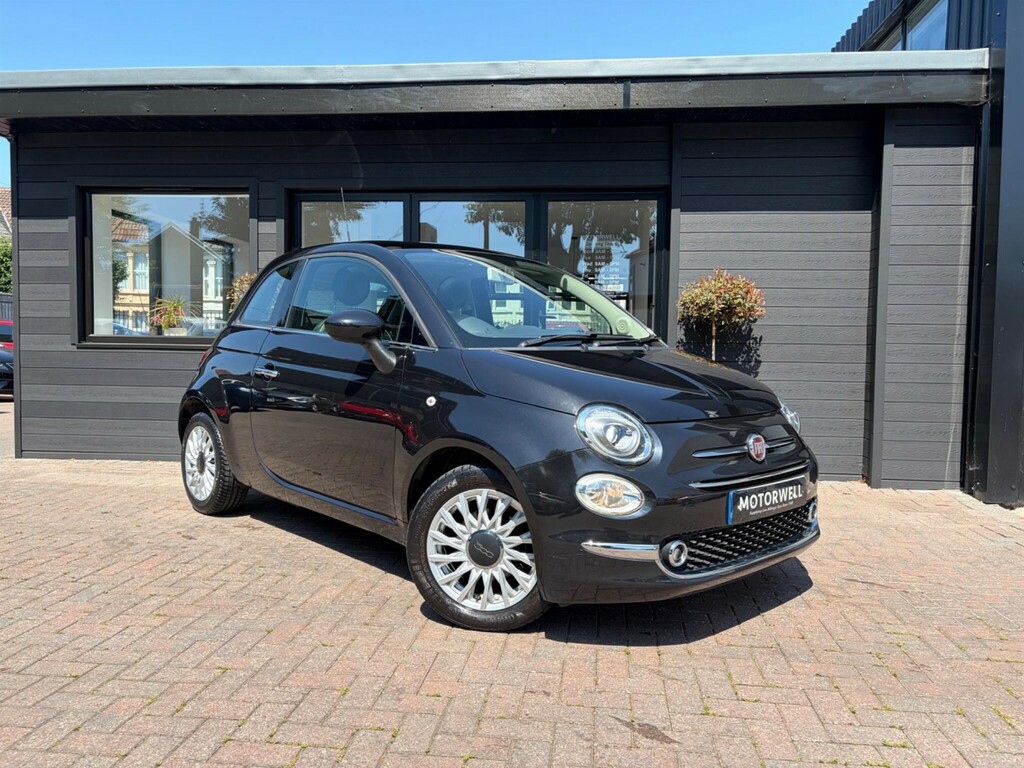Fiat 500 1.2 Lounge Euro 6 Ss Black