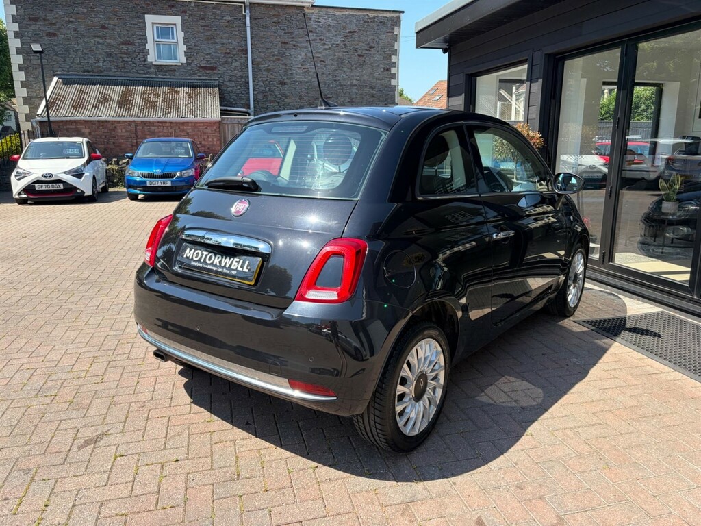 Fiat 500 1.2 Lounge Euro 6 Ss WR17HYX Black #5