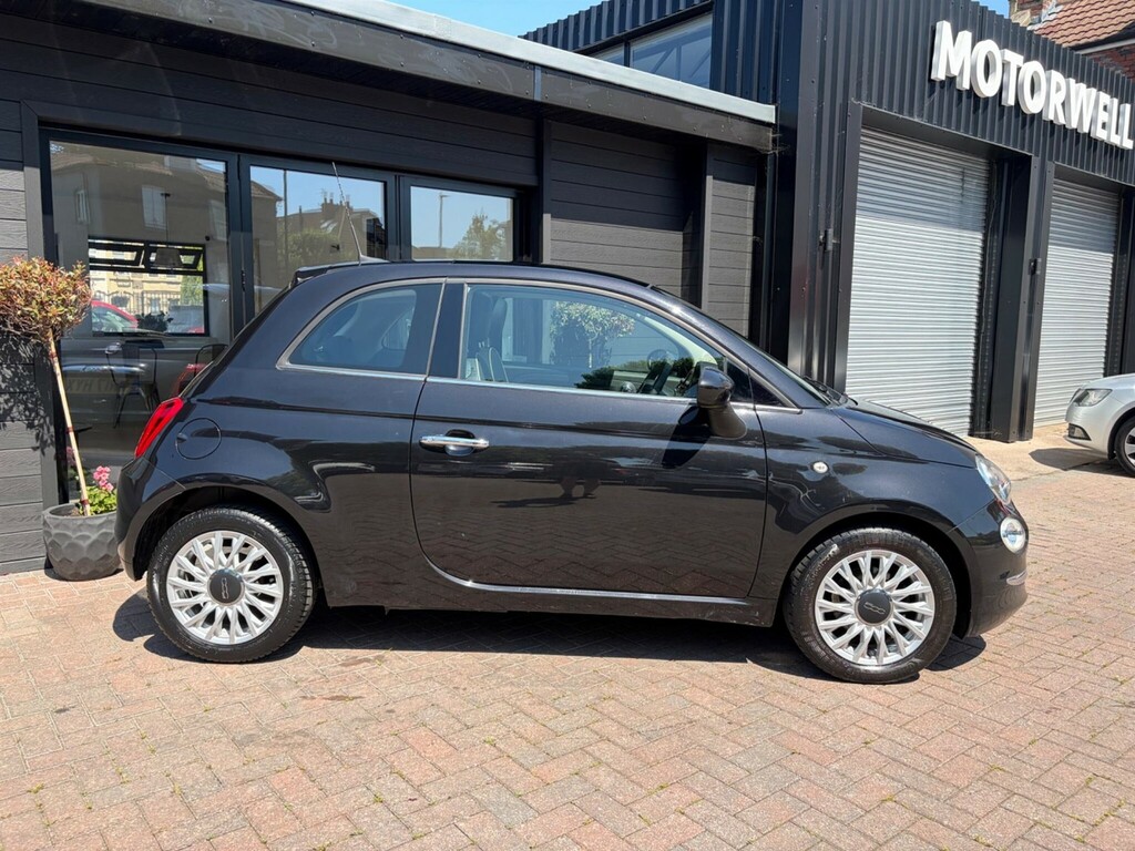 Fiat 500 1.2 Lounge Euro 6 Ss WR17HYX Black #4