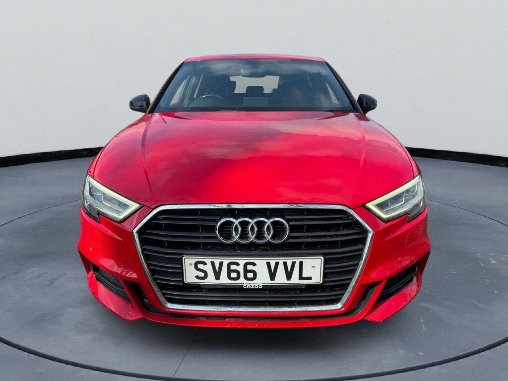 Audi A3 20 Tdi S Line SV66VVL Red #3