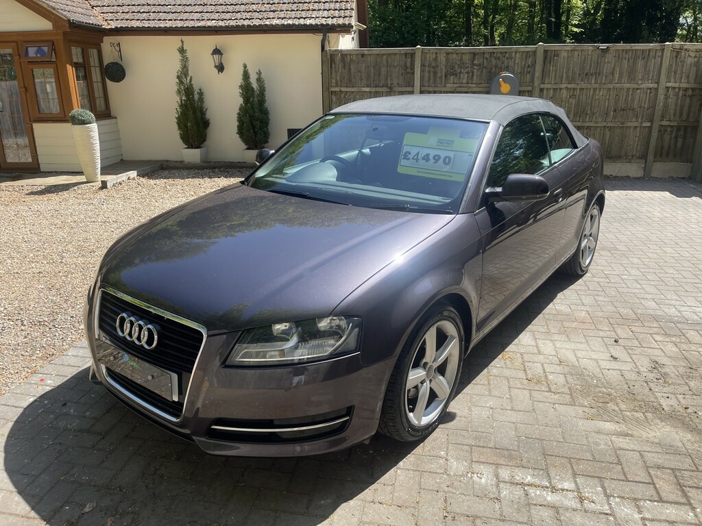 Audi A3 Cabriolet 1.6 Tdi Technik Grey #3