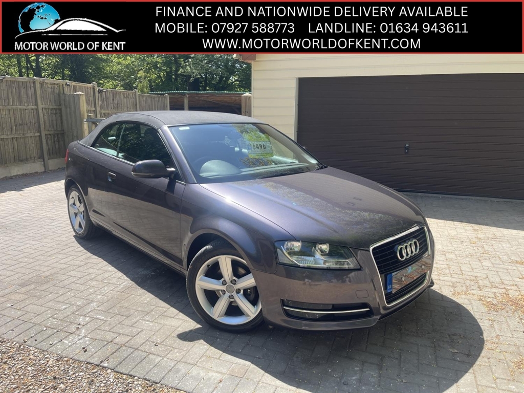 Audi A3 Cabriolet 1.6 Tdi Technik Grey