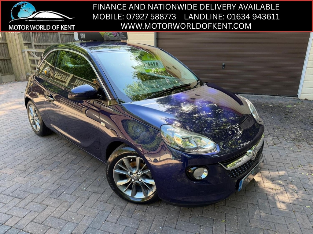 Vauxhall Adam 1.2 I Jam Blue