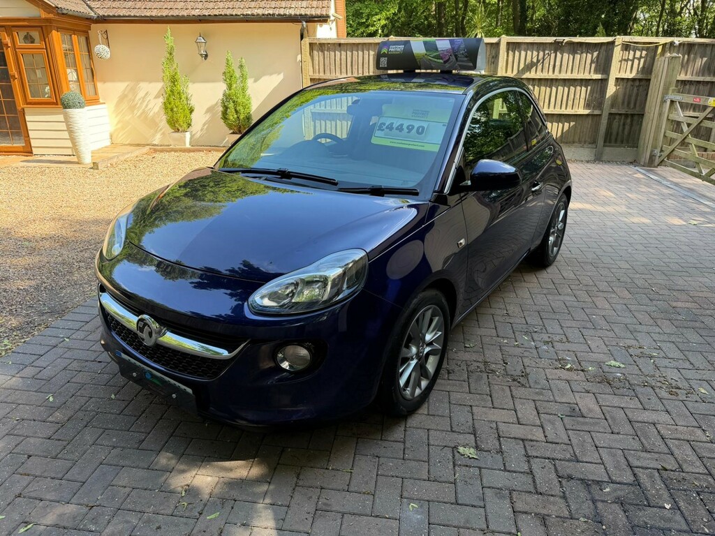 Vauxhall Adam 1.2 I Jam AY16SXW Blue #3