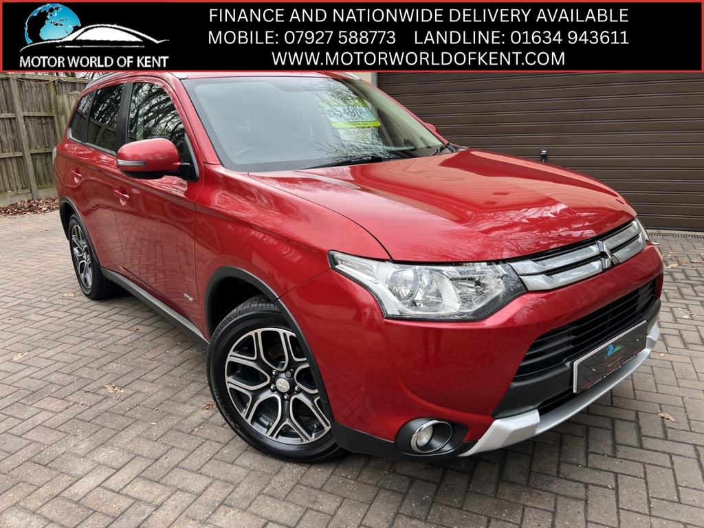 Mitsubishi Outlander 2.2 Di-d Gx3 7 Seater Red