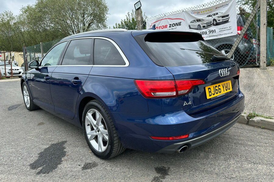 Audi A4 Avant Diesel BJ66YUU Blue #6