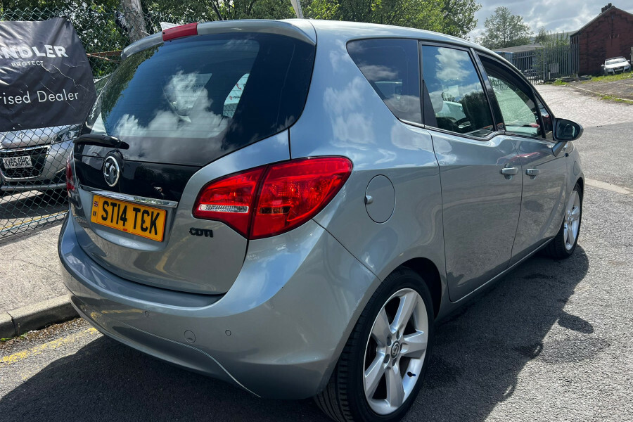 Vauxhall Meriva Meriva Tech Line Cdti Ecoflex Ss ST14TCK Silver #4