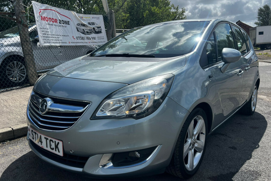 Vauxhall Meriva Meriva Tech Line Cdti Ecoflex Ss ST14TCK Silver #3