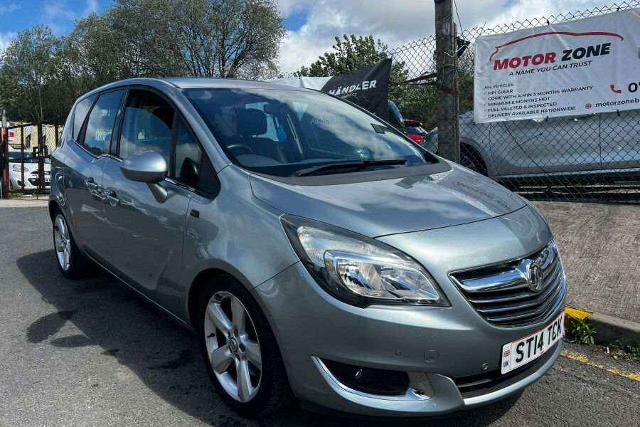 Vauxhall Meriva Meriva Tech Line Cdti Ecoflex Ss Silver