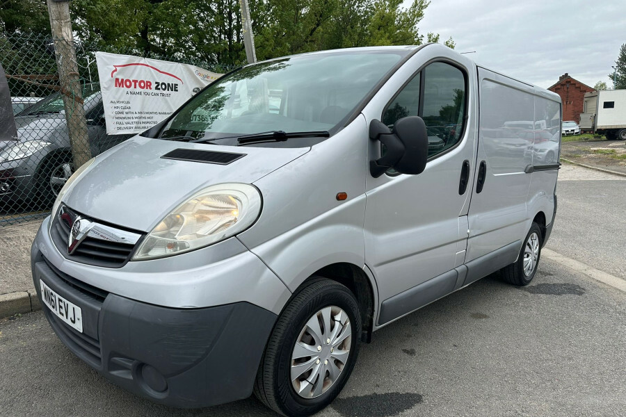 Vauxhall Vivaro Diesel WN61EVJ Silver #3