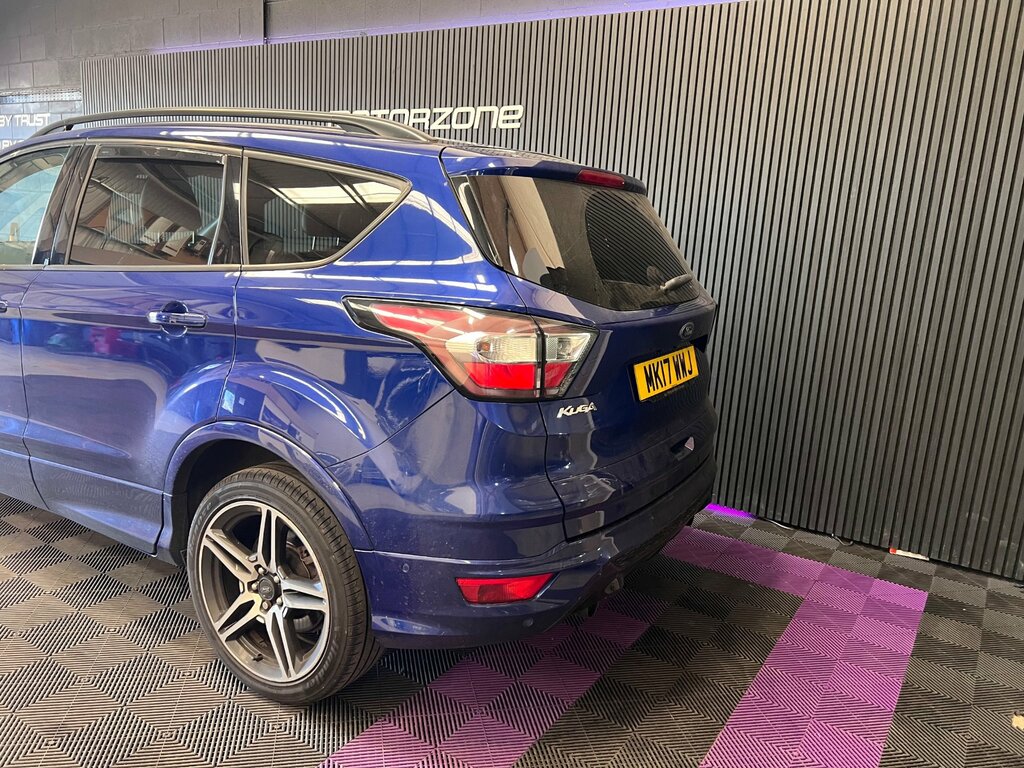 Ford Kuga 2.0 Tdci Ecoblue St-line Suv Awd MK17WWJ Blue #2
