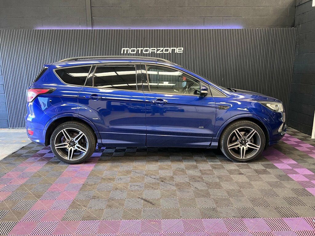 Ford Kuga 2.0 Tdci Ecoblue St-line Suv Awd MK17WWJ Blue #6