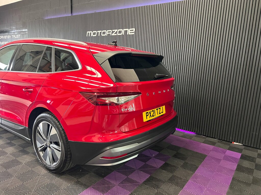 Skoda ENYAQ Iv 82Kwh 80 Suite Suv 204 Ps PX21TZJ Red #3
