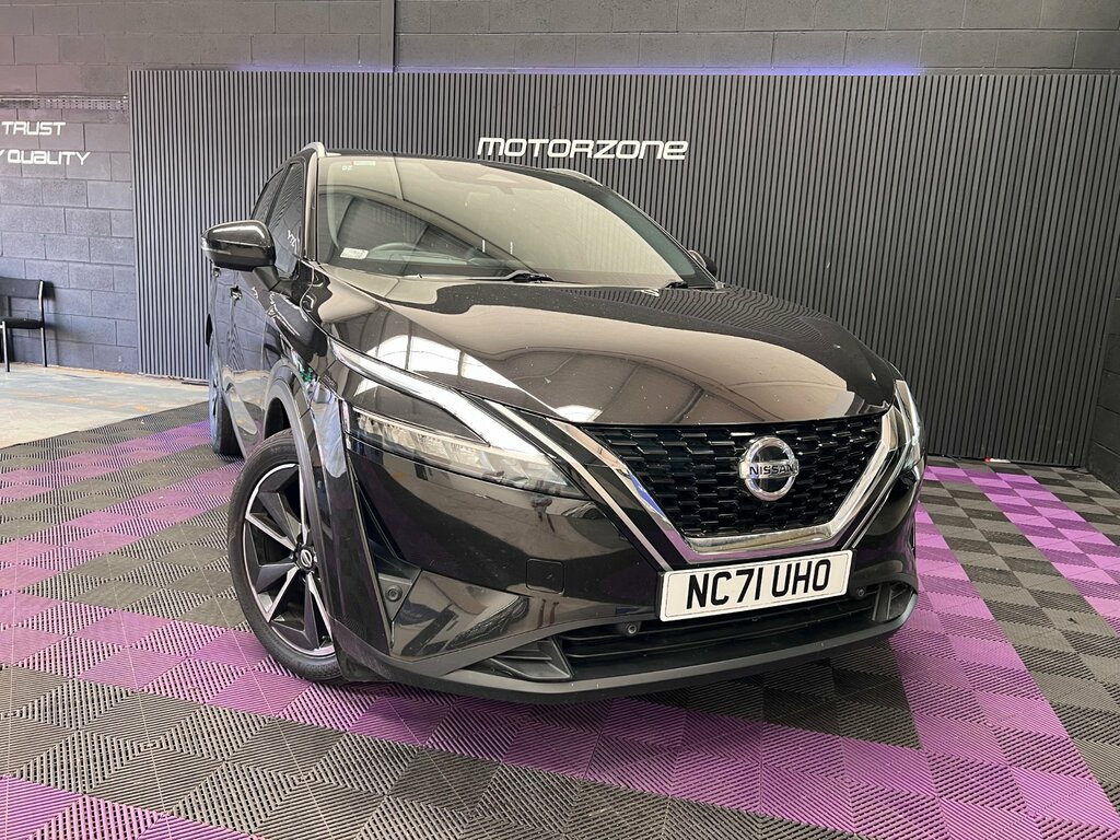 Nissan Qashqai 1.3 Dig-t Mhev Tekna Suv Hybrid Xtron 4 NC71UHO Black #4