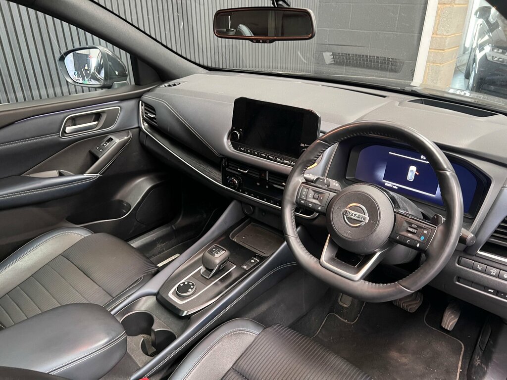 Nissan Qashqai 1.3 Dig-t Mhev Tekna Suv Hybrid Xtron 4 NC71UHO Black #2