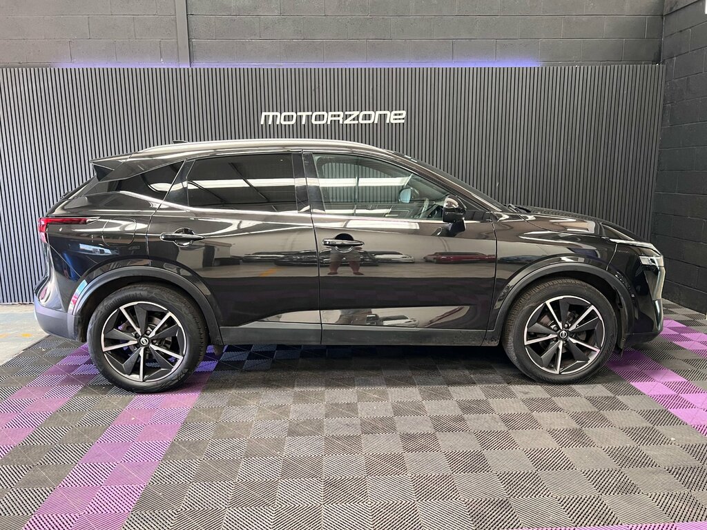 Nissan Qashqai 1.3 Dig-t Mhev Tekna Suv Hybrid Xtron 4 NC71UHO Black #6