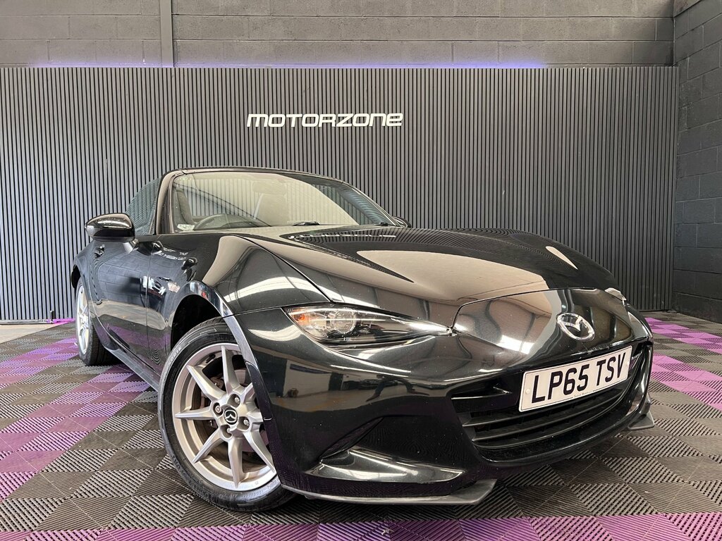 Mazda MX-5 1.5 Skyactiv-g Se-l Nav Convertible Man Black
