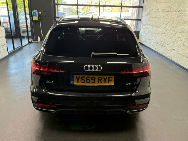 Audi A4 Avant 2.0 Tdi 35 Black Edition Estate S Troni YS69RYF Black #3