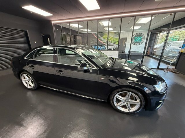 Audi A4 2.0 Tfsi S Line Saloon S Tronic Euro 6 HL12CAS Black #3