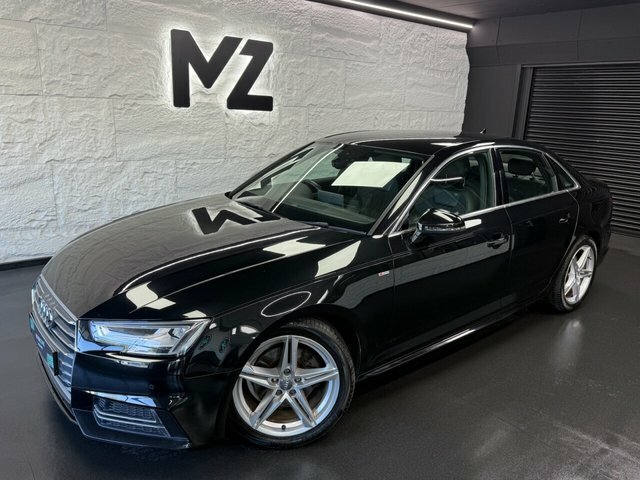 Audi A4 2.0 Tfsi S Line Saloon S Tronic Euro 6 Black