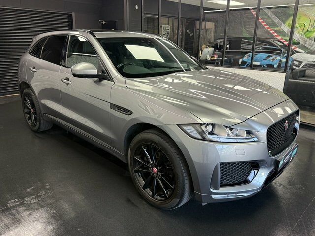 Jaguar F-Pace 2.0 D180 Chequered Flag Suv Awd Eu YA69RZN Grey #4