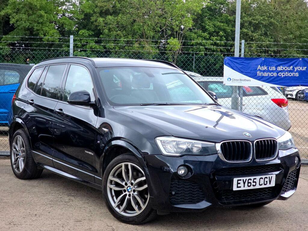 BMW X3 Suv 2.0 20D M Sport Xdrive Euro 6 Ss Black