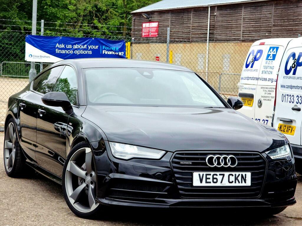 Audi A7 Hatchback 3.0 Tdi V6 Black Edition Sportback S Tro Black