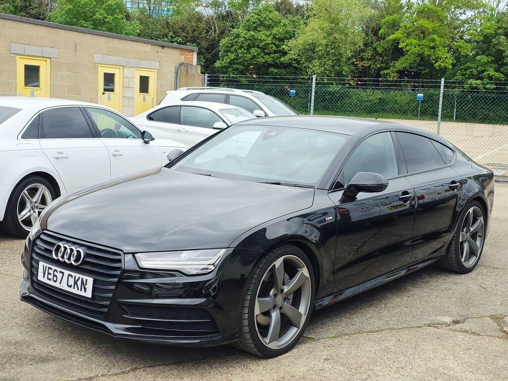 Audi A7 Hatchback 3.0 Tdi V6 Black Edition Sportback S Tro Black #5