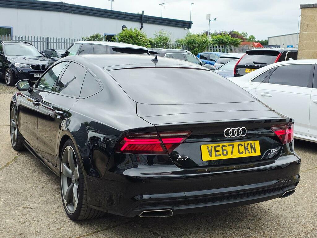 Audi A7 Hatchback 3.0 Tdi V6 Black Edition Sportback S Tro Black #2