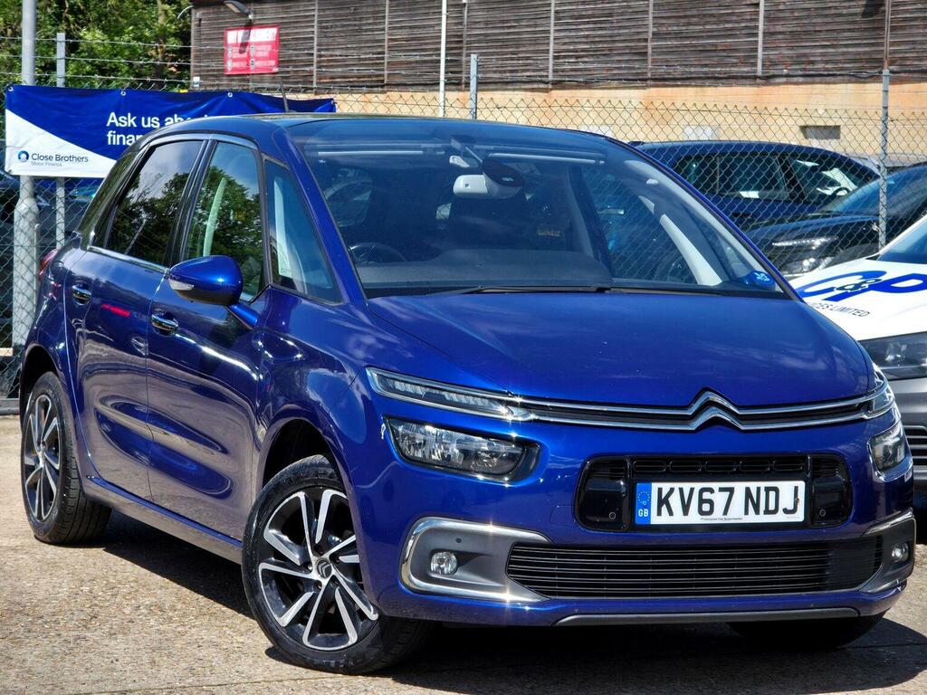 Citroen C4 Picasso Mpv 1.6 Bluehdi Flair Eat6 Euro 6 Ss 2017 Blue