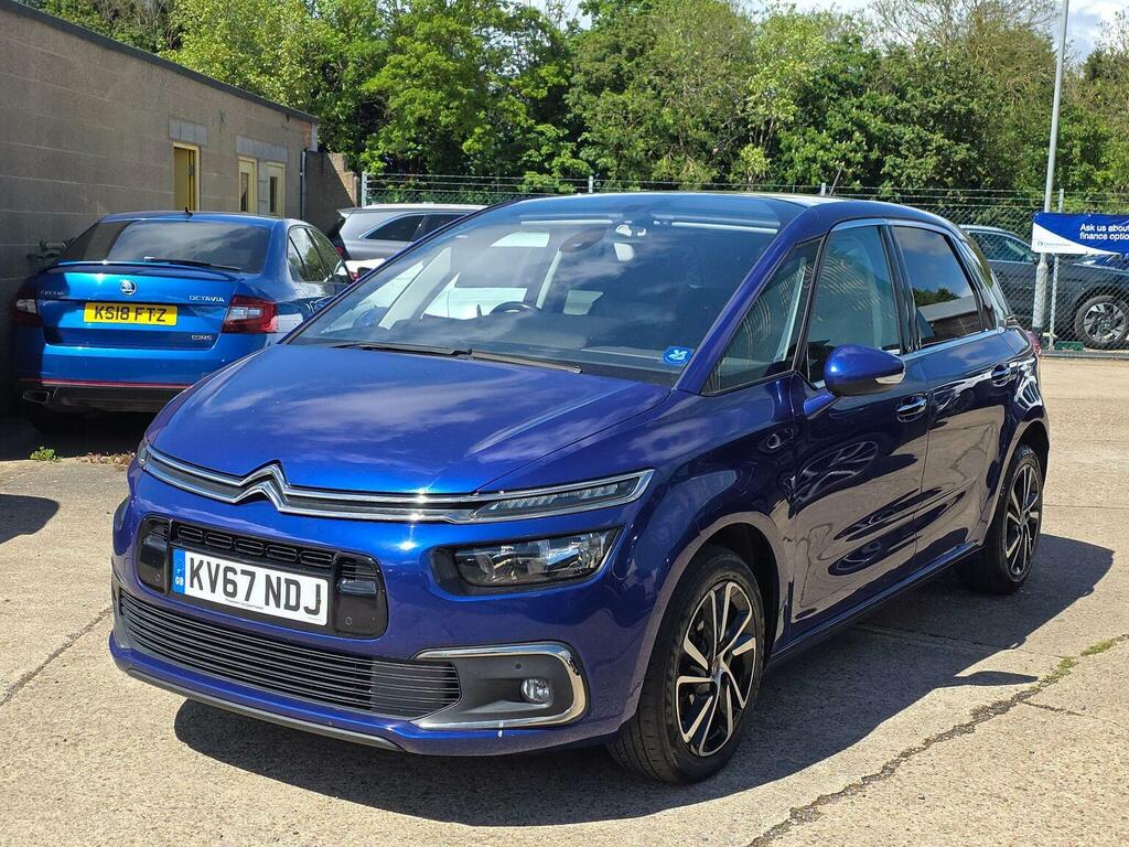 Citroen C4 Picasso Mpv 1.6 Bluehdi Flair Eat6 Euro 6 Ss 2017 KV67NDJ Blue #6