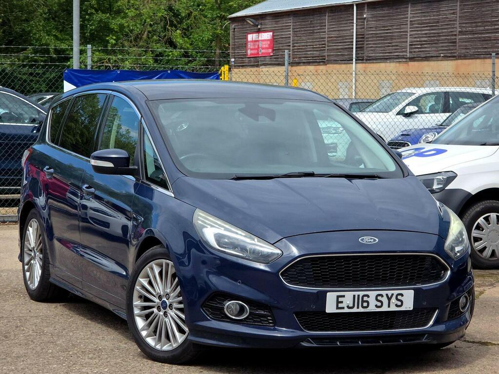 Ford S-Max Mpv 2.0 Tdci Titanium Sport Powershift Euro 6 Ss Blue