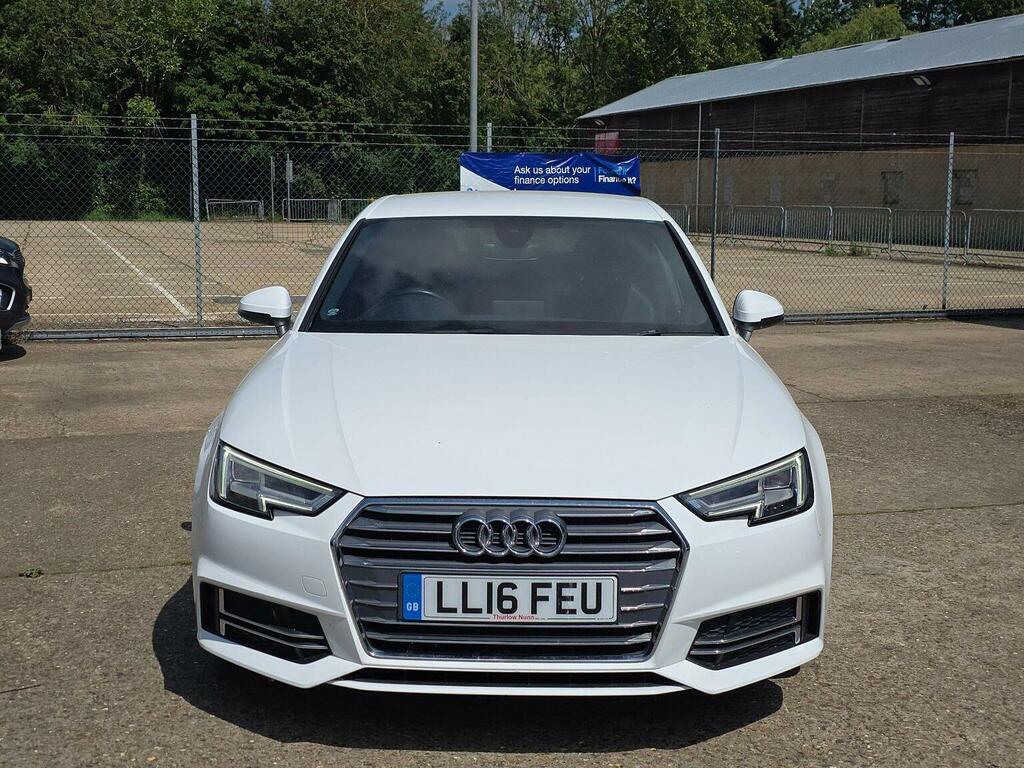 Audi A4 Saloon 2.0 Tdi S Line S Tronic Euro 6 Ss 2 LL16FEU White #3
