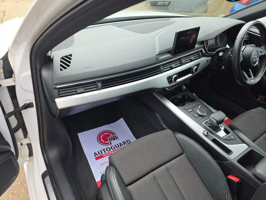 Audi A4 Saloon 2.0 Tdi S Line S Tronic Euro 6 Ss 2 LL16FEU White #2
