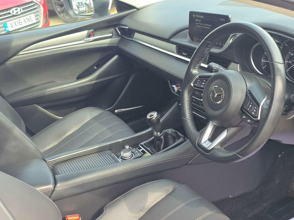 Mazda 6 Estate 2.0 Skyactiv-g Sport Nav Tourer Euro 6 S FX19HSG White #2