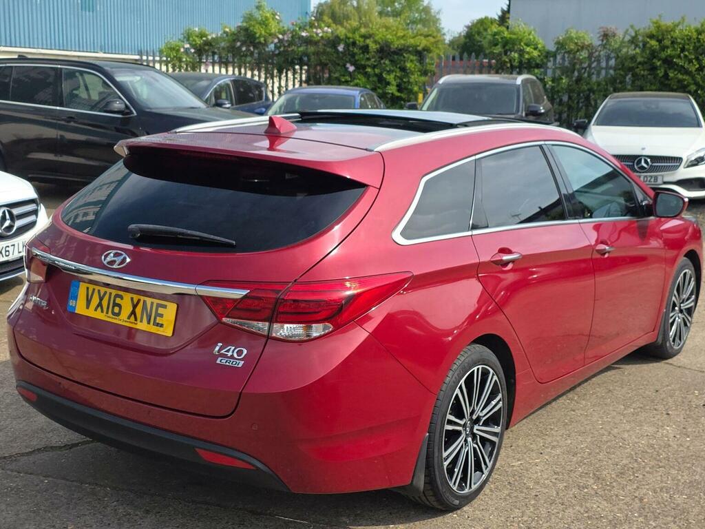 Hyundai I40 Estate 1.7 Crdi Blue Drive Premium Tourer Dct Euro Red #5