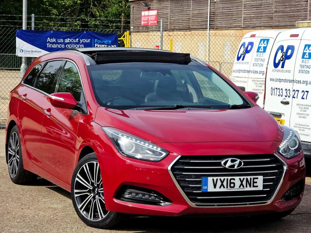 Hyundai I40 Estate 1.7 Crdi Blue Drive Premium Tourer Dct Euro Red