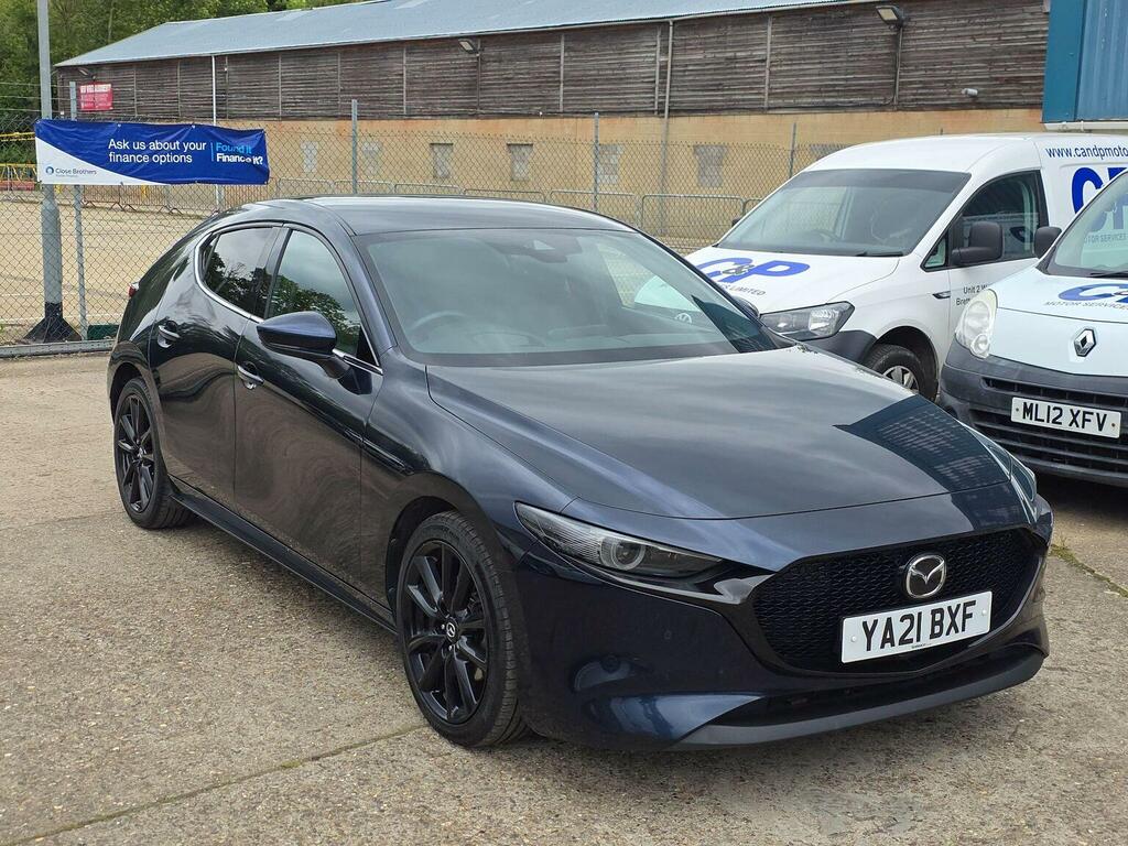 Mazda 3 Hatchback 2.0 E-skyactiv-x Mhev Gt Sport Euro YA21BXF Blue #6