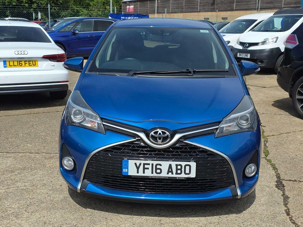 Toyota Yaris Hatchback 1.33 Dual Vvt-i Design Euro 6 2016 YF16ABO Blue #4