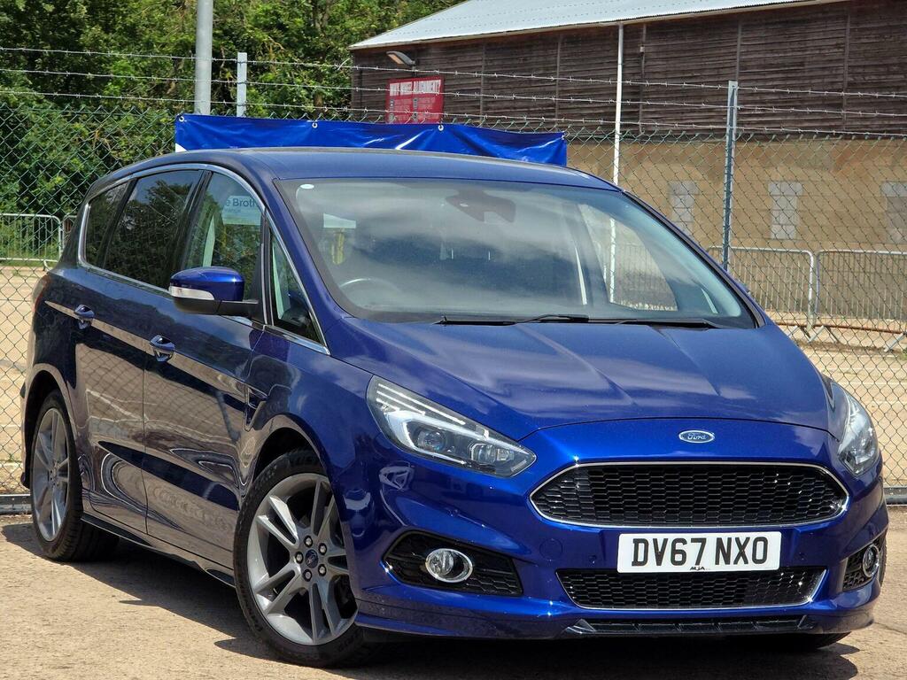 Ford S-Max Mpv 2.0 Tdci Titanium Sport Powershift Euro 6 Ss Blue