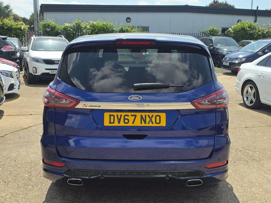 Ford S-Max Mpv 2.0 Tdci Titanium Sport Powershift Euro 6 Ss Blue #4