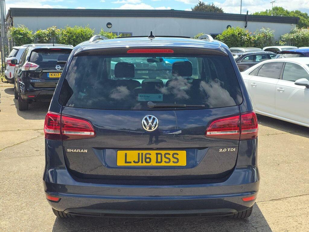 Volkswagen Sharan Mpv 2.0 Tdi Bluemotion Tech Sel Dsg Euro 6 Ss 5 Blue #4