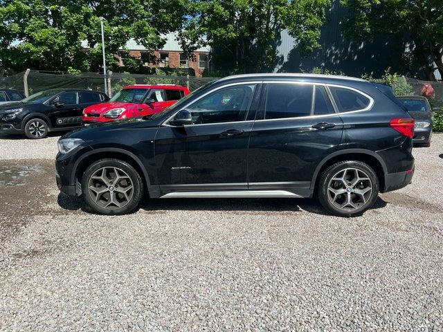 BMW X1 2.0 25D Xline Suv Xdrive Euro 6 S YG66WNF Black #4