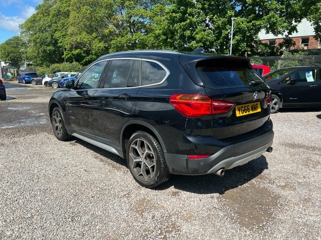 BMW X1 2.0 25D Xline Suv Xdrive Euro 6 S YG66WNF Black #5