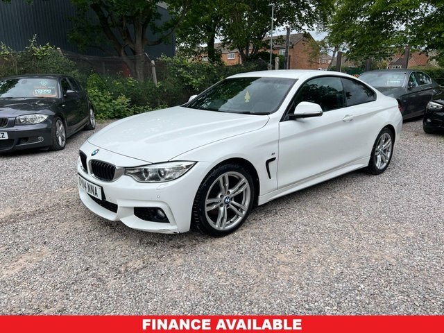 BMW 4 Series Gran Coupe 2.0 420D M Sport Coupe Euro 6 S OY14NNA White #3